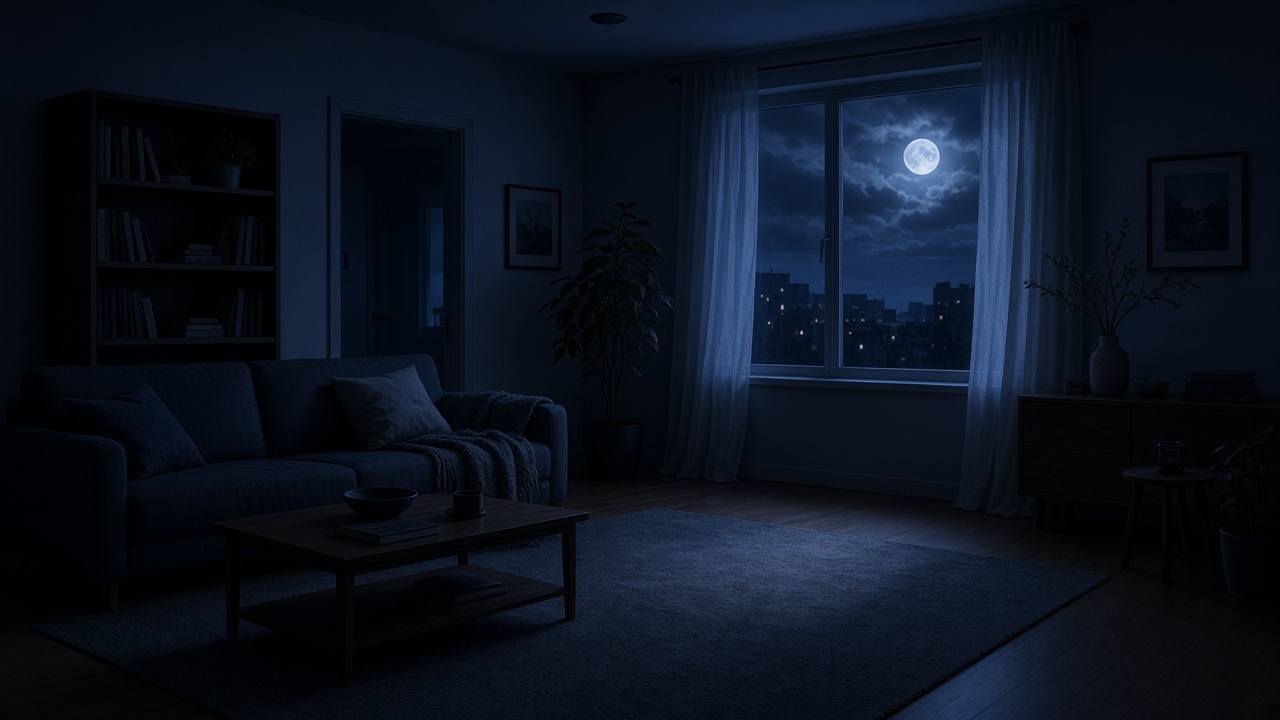 Illustrated practice scene — not a depiction of your home.